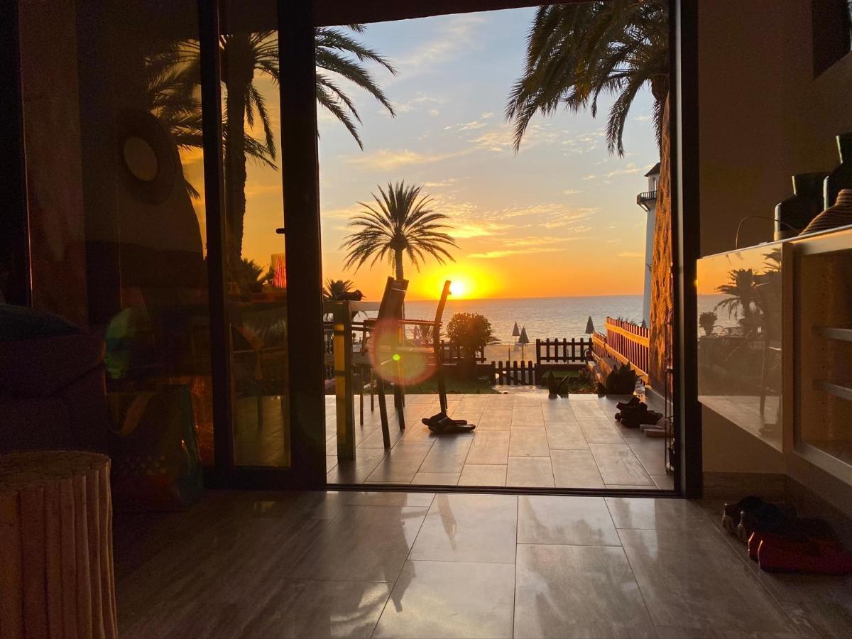 First Beachline Deluxe With Garden And Terrasse In Sun Club San Bartolomé Dış mekan fotoğraf